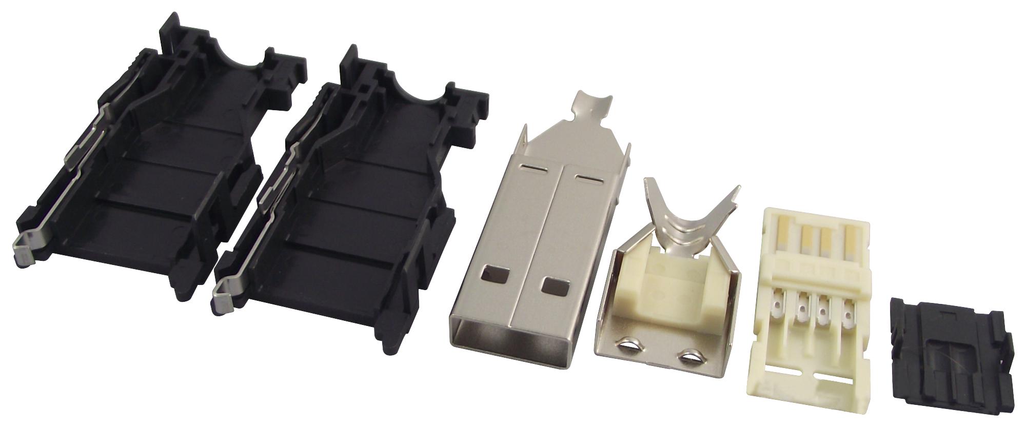 2040305-1 USB, 2.0 TYPE A, RECEPTACLE, SMT TE CONNECTIVITY