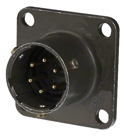 PT03A10-6P CIRCULAR, SIZE 10, 6WAY, PIN AMPHENOL SOCAPEX