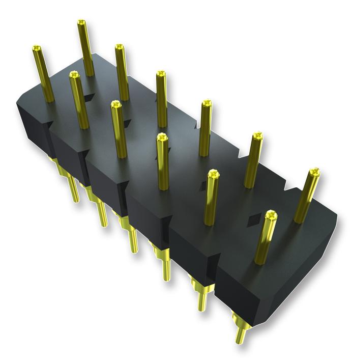 BBD-118-T-B HEADER, 2.54MM, VERTICAL THT, 36WAY SAMTEC