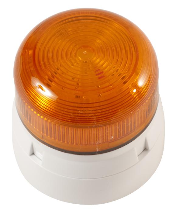 QBS-0054 BEACON 12V/24V, 3W, AMBER KLAXON