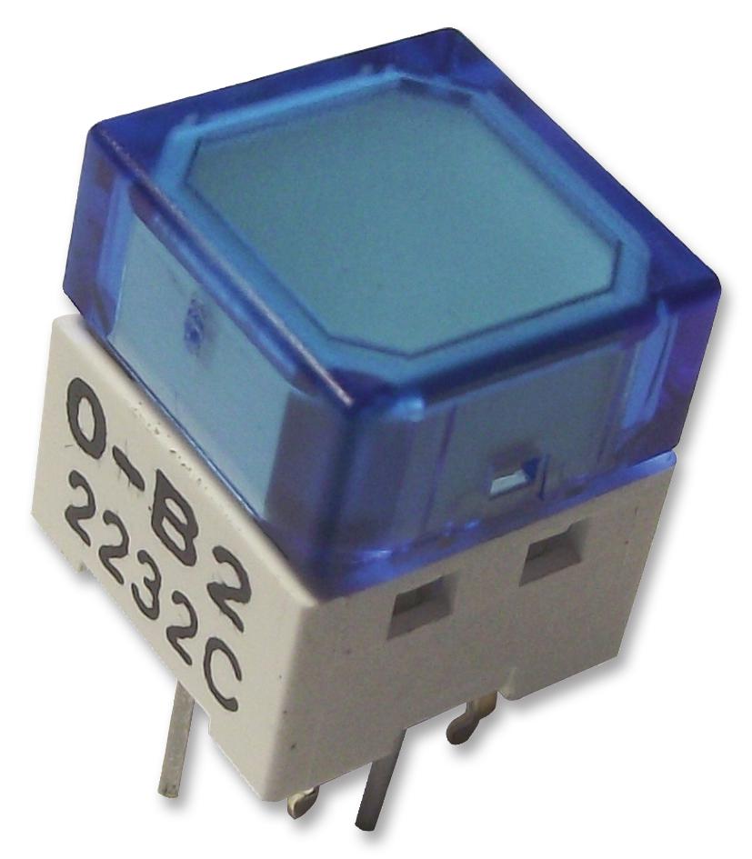 B3W9000B2B SWITCH, ILL, BLUE, 2X BLUE LEDS OMRON