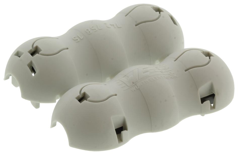 74275815 FERRITE CORE, SPLIT, 8.5MM, 250 OHM WURTH ELEKTRONIK