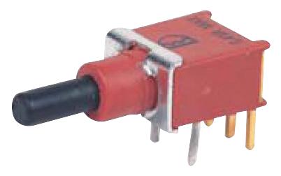 MC8AS9P1A1M6RES SWITCH, SPST, OFF-MOM, R/A, SEALED MULTICOMP PRO