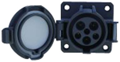 DSI-EV32S-NC SOCKET, EV, J1772, 32A MULTICOMP