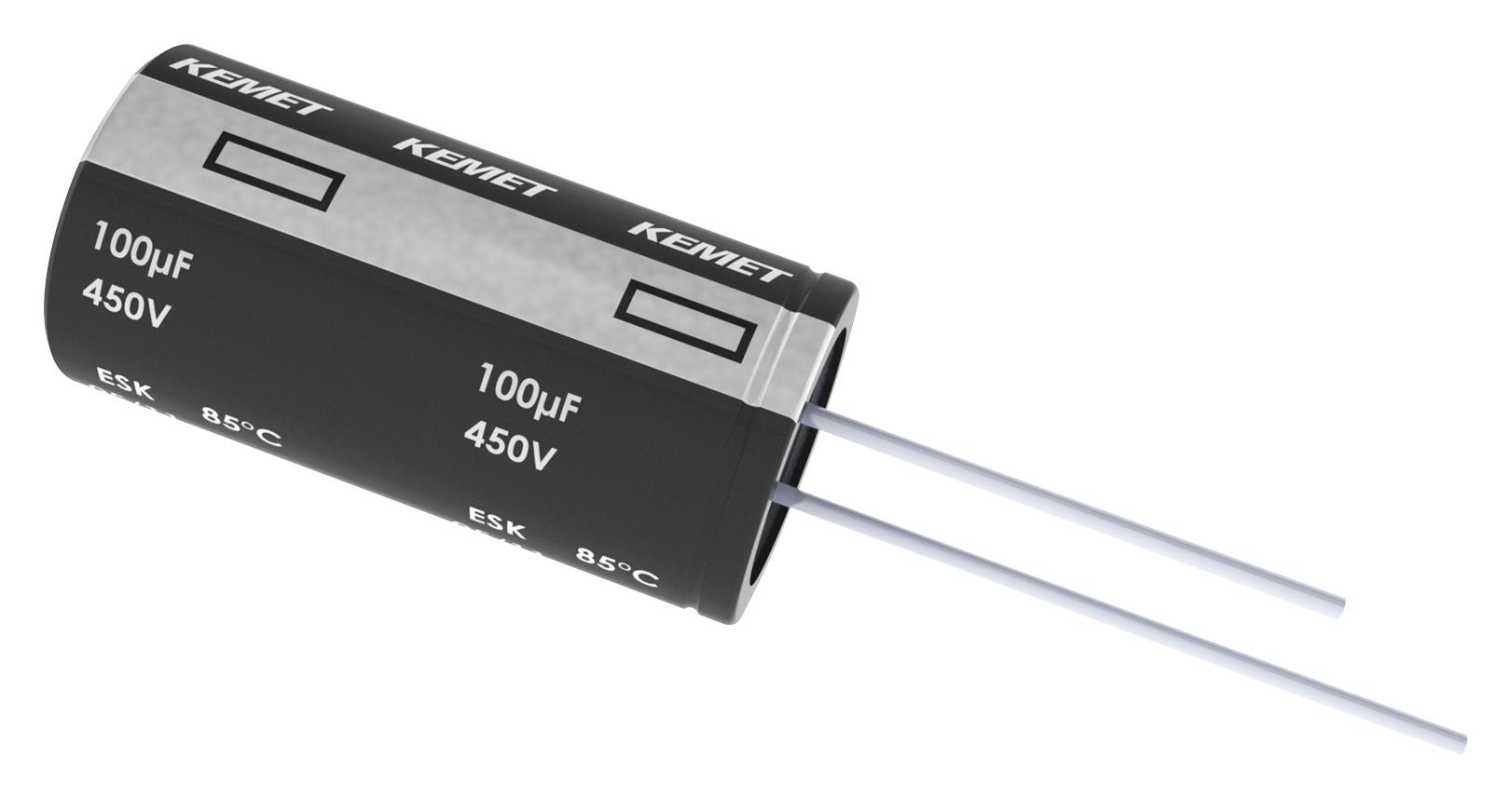 ESK106M050AC3AA CAP, 10µF, 50V, 20% KEMET