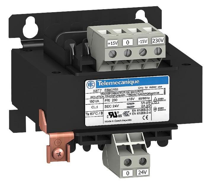 ABT7ESM004B TRANSFORMER, 40VA, 1 X 24V SCHNEIDER ELECTRIC
