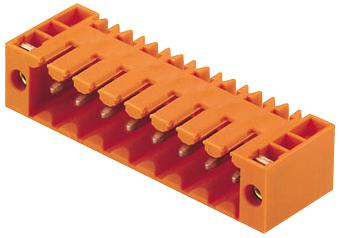 1607180000 TERMINAL BLOCK, HEADER, 16POS, TH WEIDMULLER