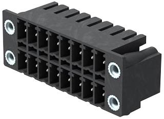 1041360000 TERMINAL BLOCK, HEADER, 16POS, TH WEIDMULLER