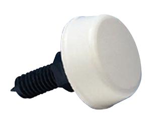 6433-0019 BELLOWS, WHITE, FOR AIR SWITCHES HERGA