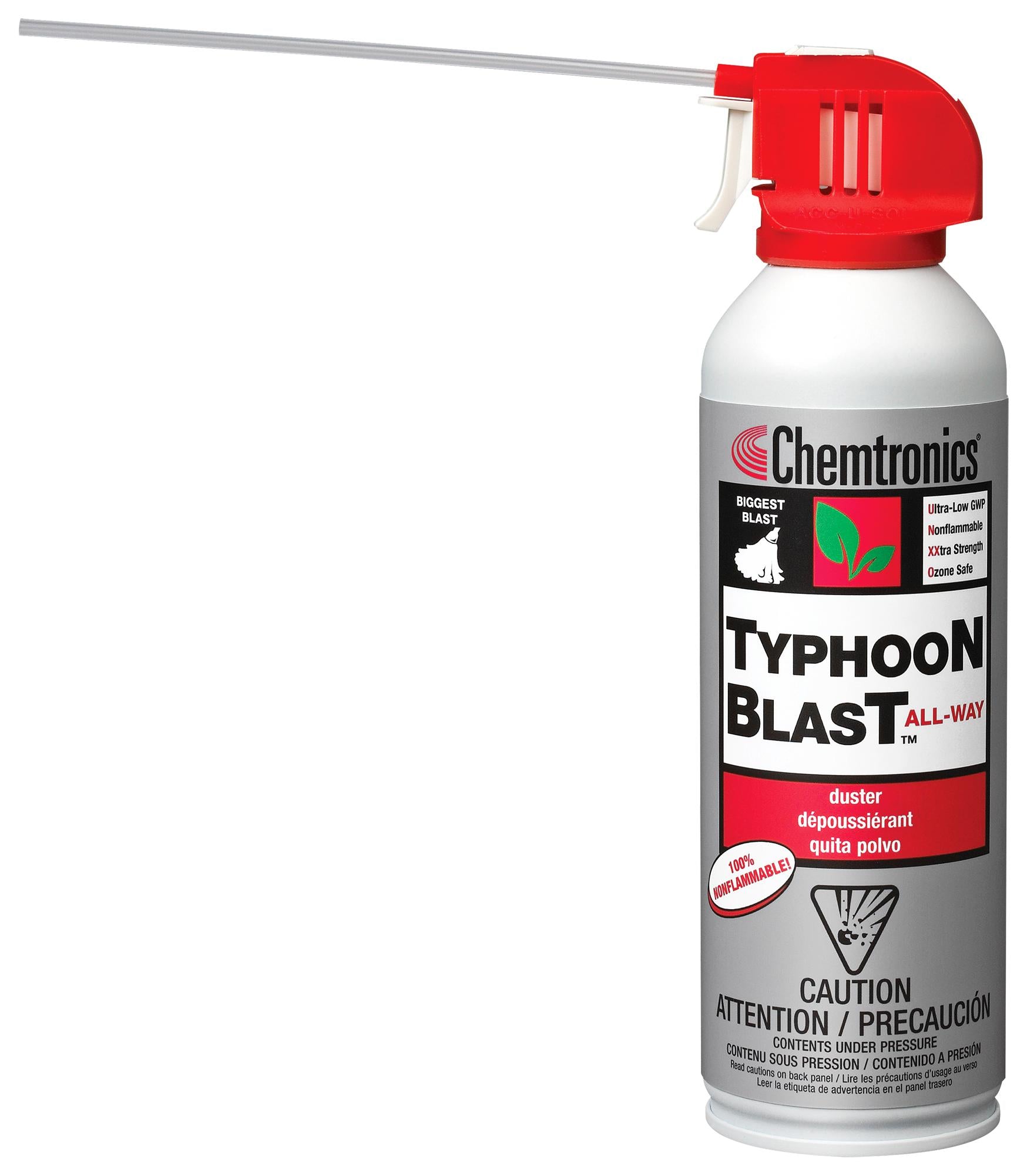 ES1624E AIR DUSTER, TYPHOON BLAST ALL WAY, 200ML CHEMTRONICS
