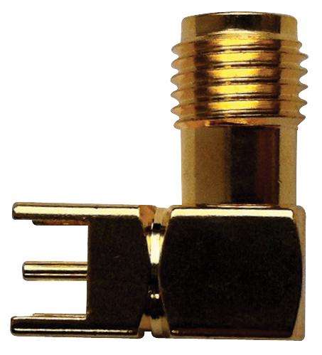 SMA RA CONNECTOR CONNECTOR, SMA, R/ANGLED LPRS