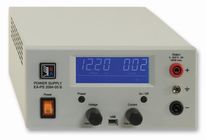 EA-PS 2084-10B POWER SUPPLY, 1CH, 84V, 10A, ADJUSTABLE EA ELEKTRO-AUTOMATIK