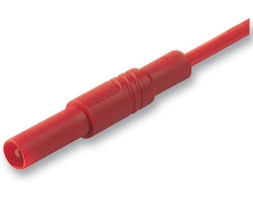 934074101 TEST LEAD, RED, 1M, 1KV, 16A HIRSCHMANN TEST AND MEASUREMENT
