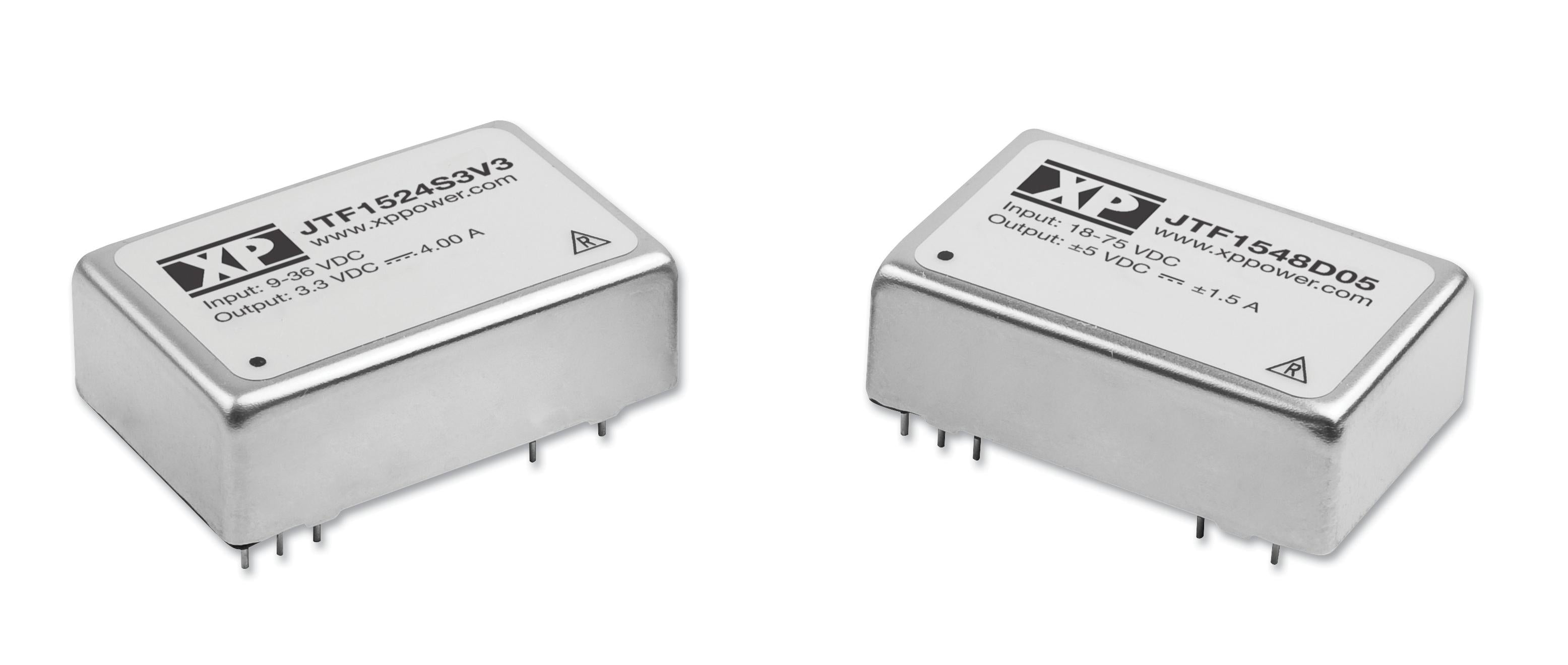 JTF1524S12 DC/DC CONVERTER, 15W, SINGLE OUTPUT XP POWER