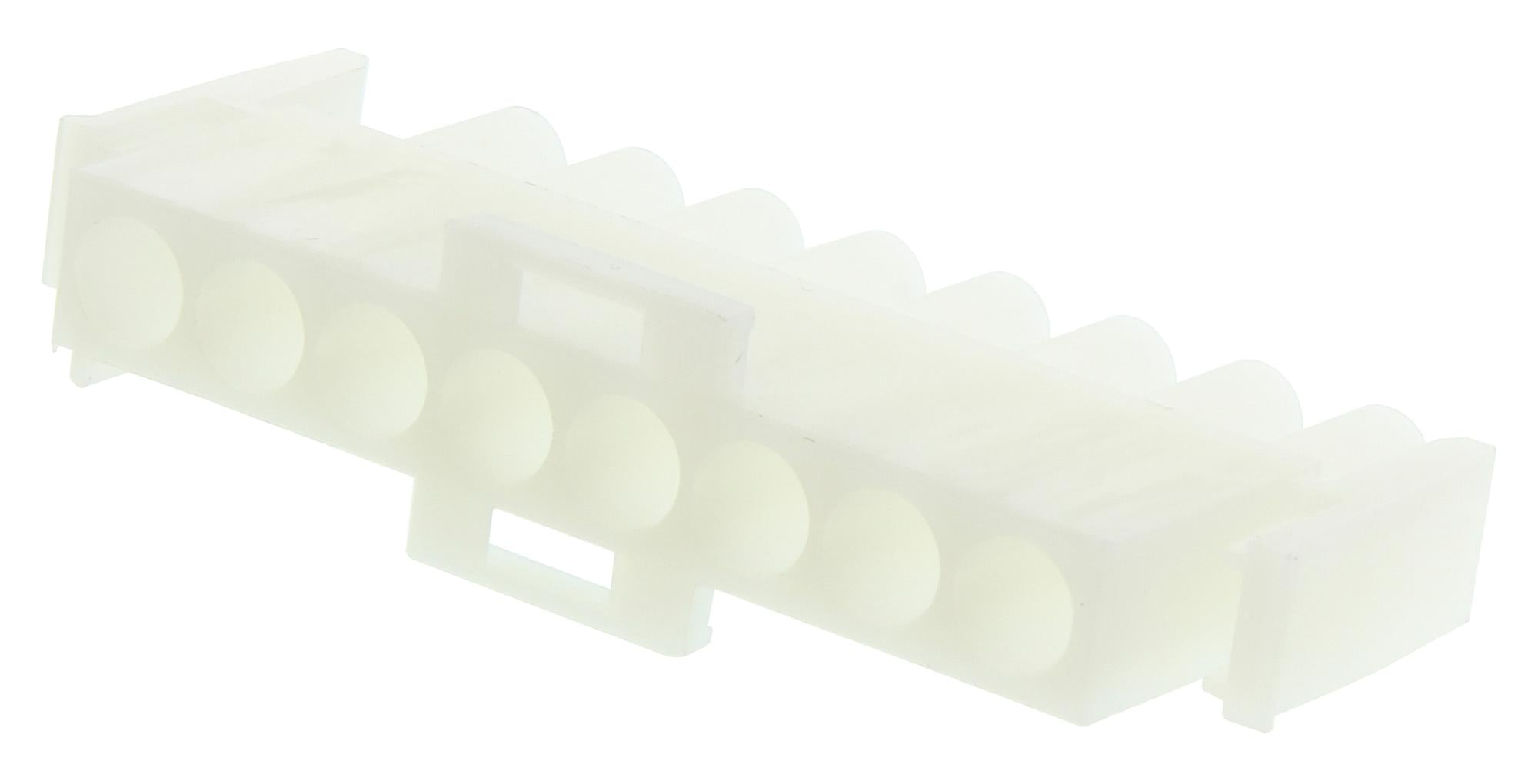 640586-1 PLUG & SOCKET HOUSING, PLUG, NYLON AMP - TE CONNECTIVITY