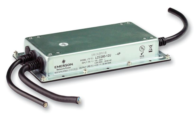 LCC250-24U-4P POWER SUPPLY, AC-DC, MEDICAL, 24V, 10.4A ARTESYN EMBEDDED TECHNOLOGIES