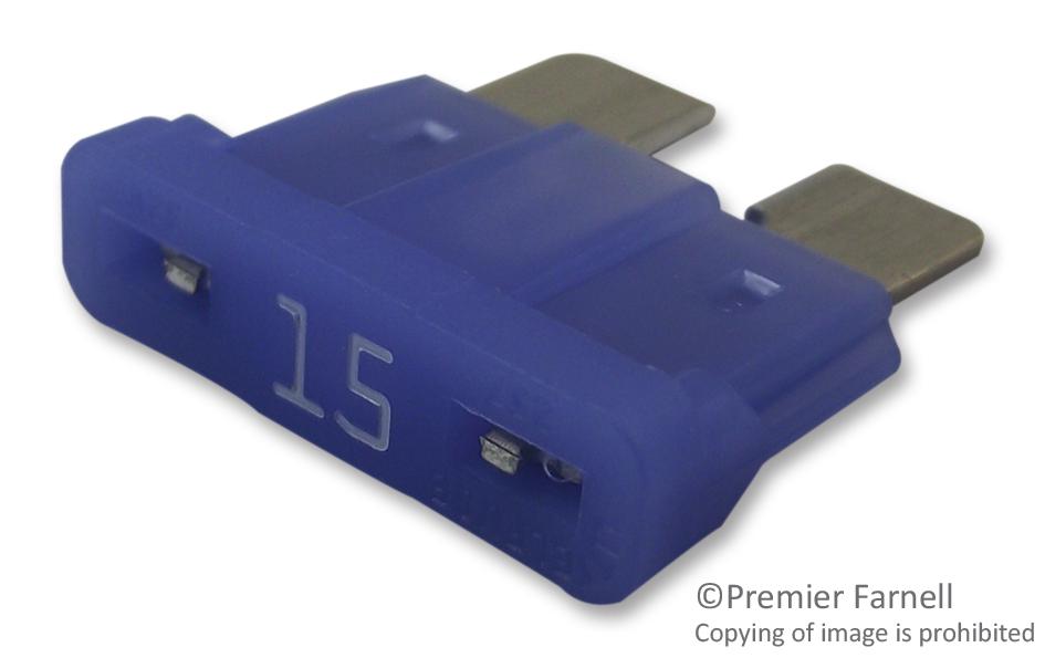 0287015.L AUTOMOTIVE FUSE, TIME DELAY, 15A, 32VDC LITTELFUSE
