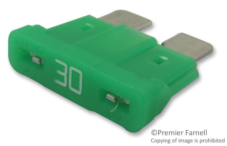 0287030.PXCN FUSE, ATOF, BLADE, 30A LITTELFUSE