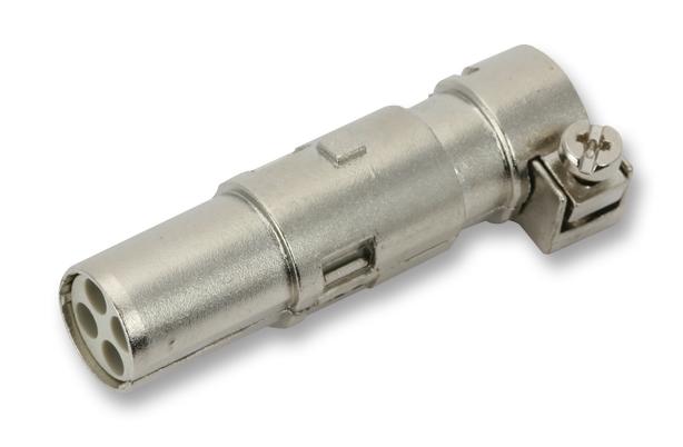 C146 B05 100 G8 MODULE, FEMALE, QUINTAX, 4 WAY AMPHENOL SINE/TUCHEL