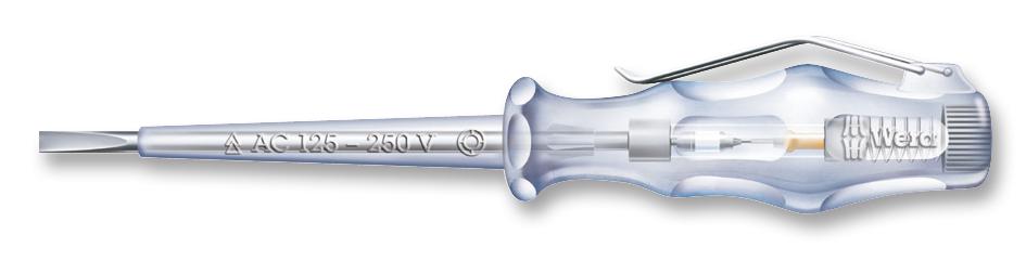 247 3 X 70 MM TESTER, VOLTAGE, 150-250V WERA