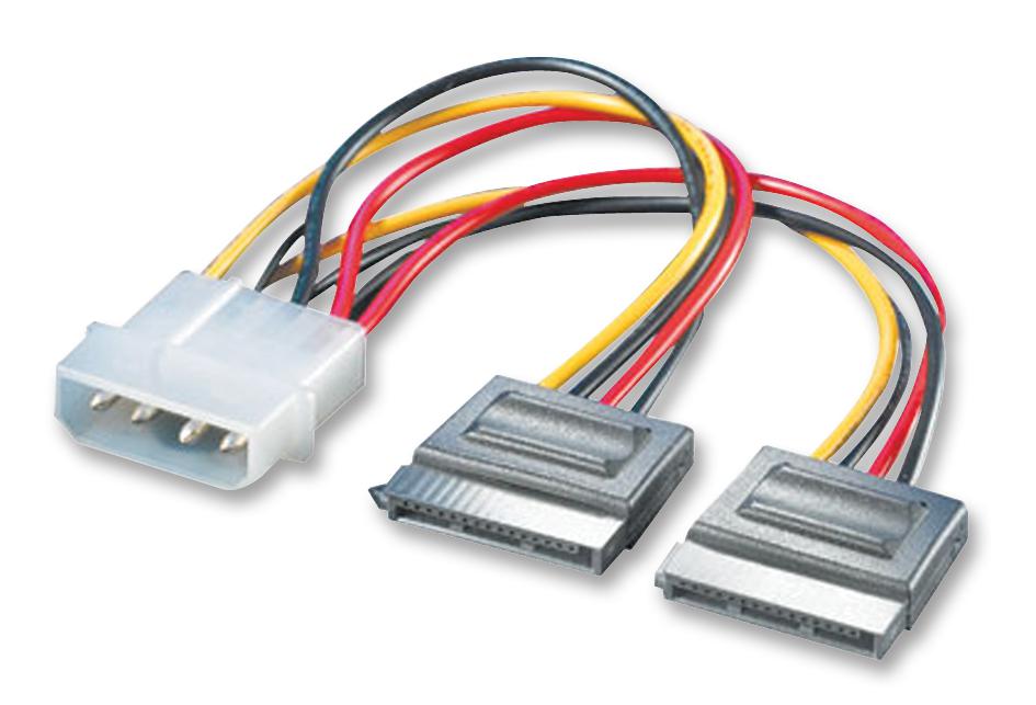 11.03.1050 LEAD, SATA, 4P TO 2X15P, 160MM ROLINE