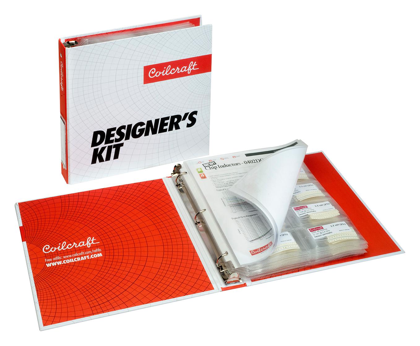 C324-2 INDUCTOR KIT, 0603, 1.6NH-390NH, 480 PC COILCRAFT