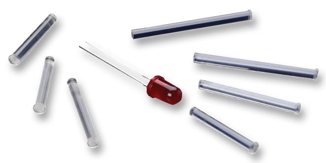 LPC040CTP LIGHT PIPE, SINGLE, ROUND, PANEL VCC (VISUAL COMMUNICATIONS COMPANY)