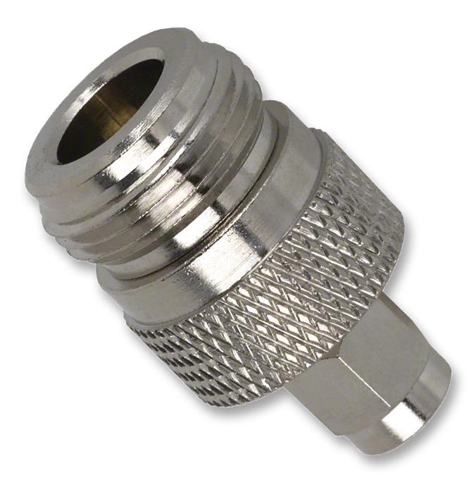 242112 ADAPTOR, SMA PLUG, N JACK, STRAIGHT AMPHENOL CONNEX