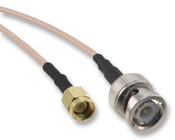 245101-01-36.00 CABLE, RG316, SMA PLUG, BNC PLUG, 36IN AMPHENOL CONNEX