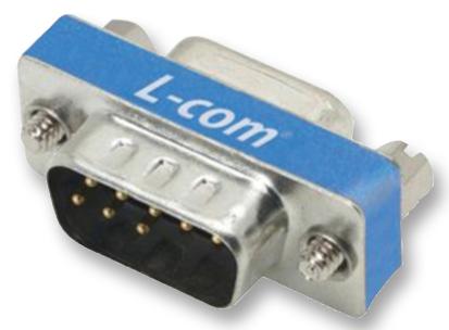 DMA060MF NULL MODEM ADAPTOR, DB9, PLG TO RCPT L-COM