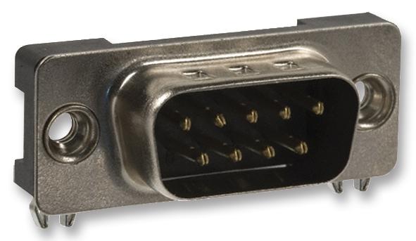 190-025-163R001 D SUB, PLUG, SMD, RIGHT ANGLE, 25WAY NORCOMP