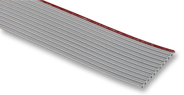 8125/10 RIBBON CABLE, 10WAY, 30.5M, 24AWG, 50V 3M