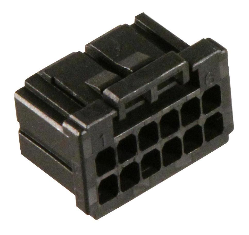 1-1827864-6 HOUSING, RECEPTACLE, D-1200D, 12WAY TE CONNECTIVITY