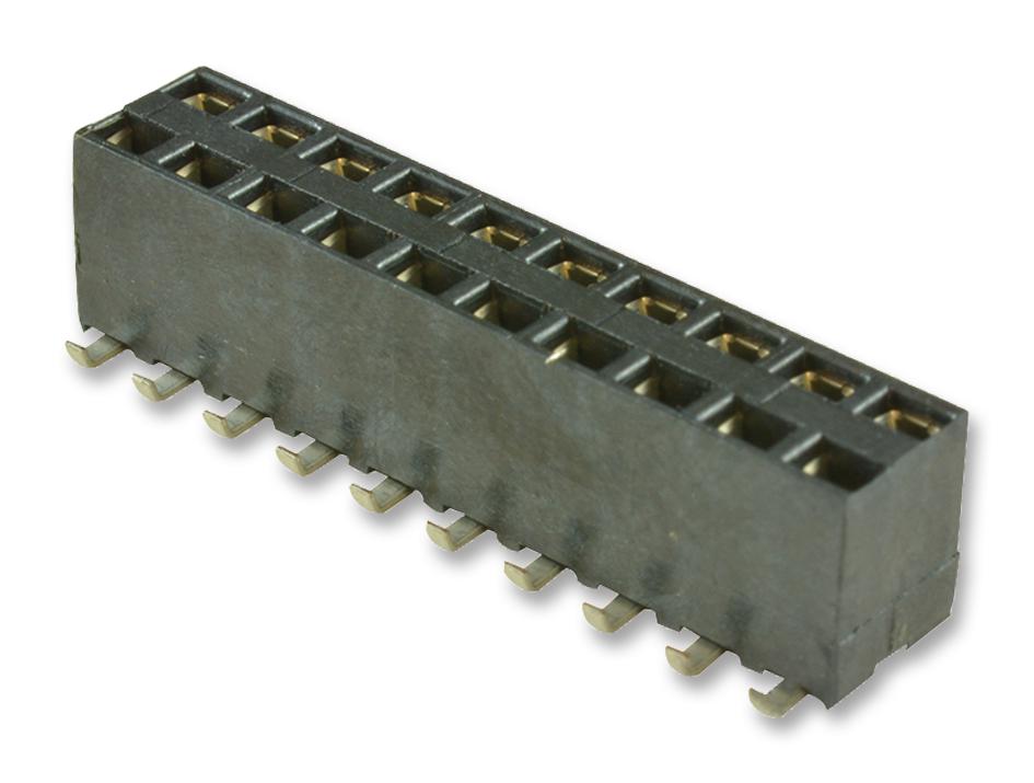 966645-8 CONNECTOR, RCPT, 16POS, 2ROW, 2.54MM AMP - TE CONNECTIVITY