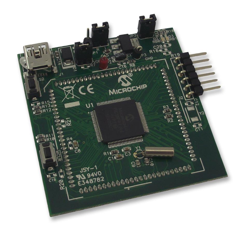 MA180034 MODULE, PIC18F87J94, PLUG IN, 80PIN MICROCHIP