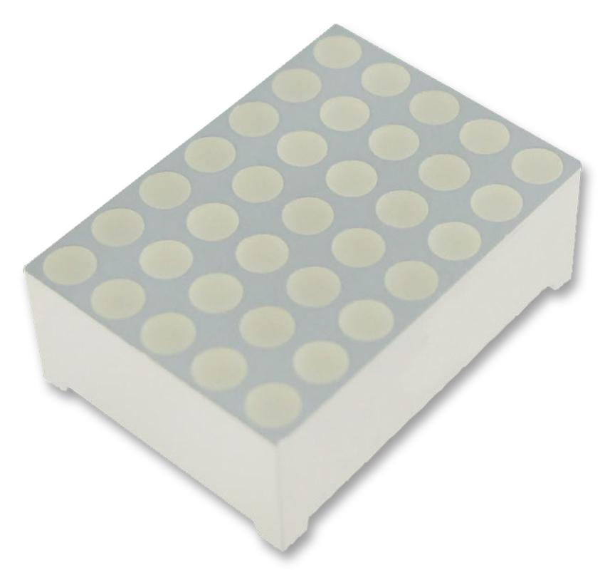 TC07-11GWA DISPLAY, DOT MAT., 0.7", GREEN, CATH. KINGBRIGHT