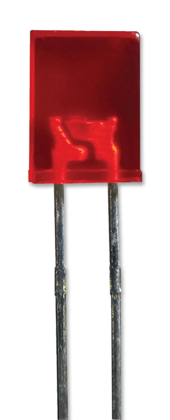 L-103IDT LED, 2X5MM, SUPER-RED, 3MCD, 625NM KINGBRIGHT