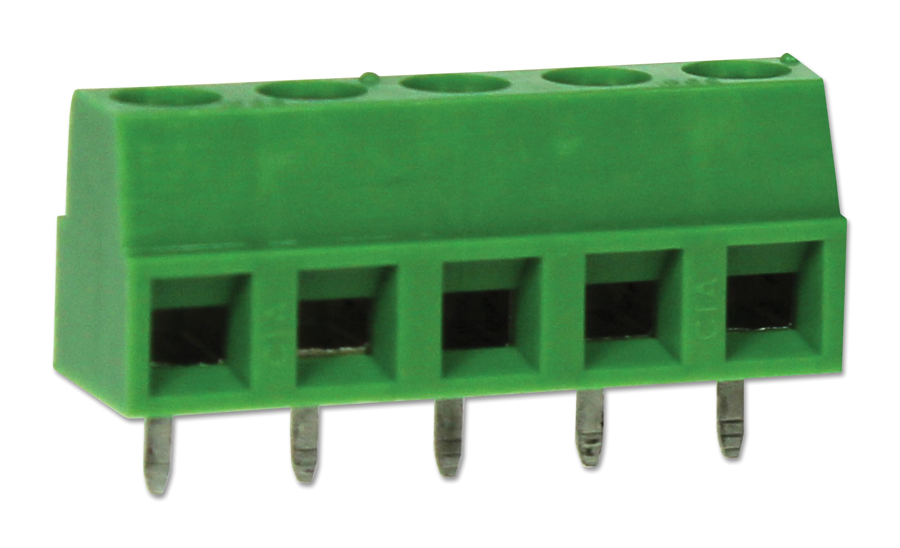 CTB0508/5 TERMINAL BLOCK, WIRE TO BRD, 5POS, 14AWG CAMDENBOSS
