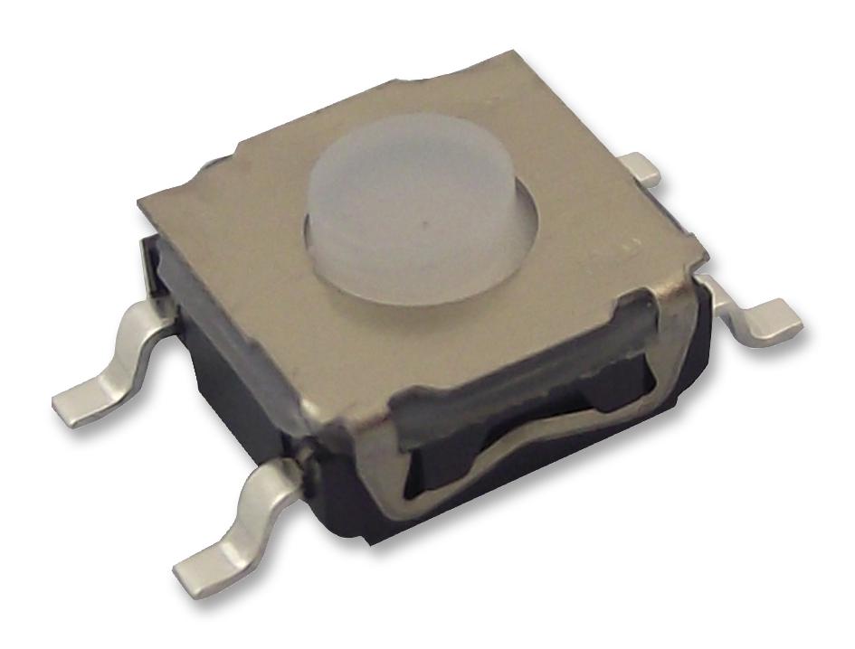KSEK43G LFS TACTILE SWITCH, SPST, 0.05A, 32VDC, SMD C&K COMPONENTS