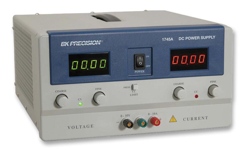 BK1745A POWER SUPPLY, 1CH, 35V, 10A, ADJUSTABLE B&K PRECISION