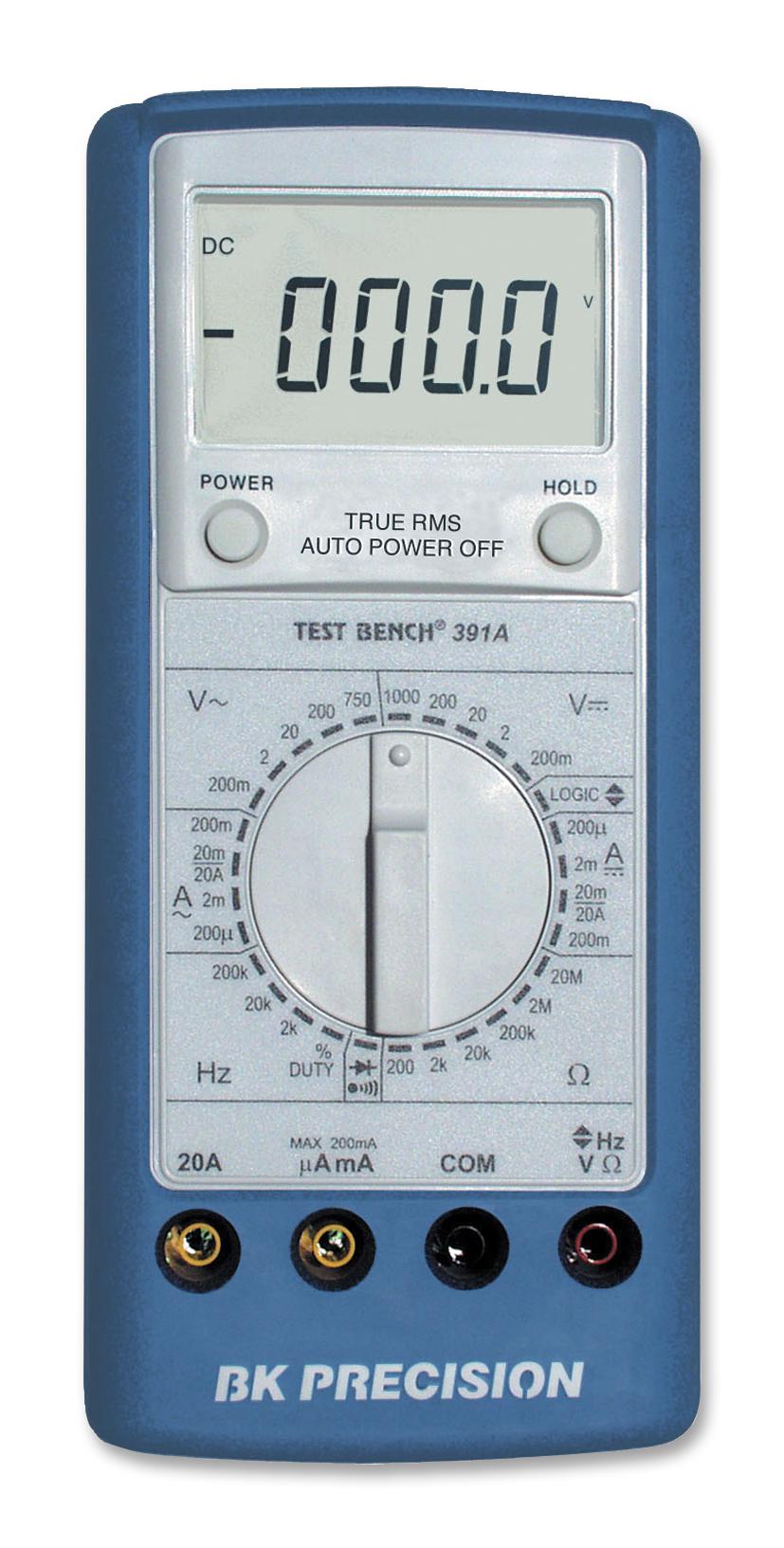 BK391A MULTIMETER, DIGITAL, HANDHELD, 4-1/2 DIG B&K PRECISION