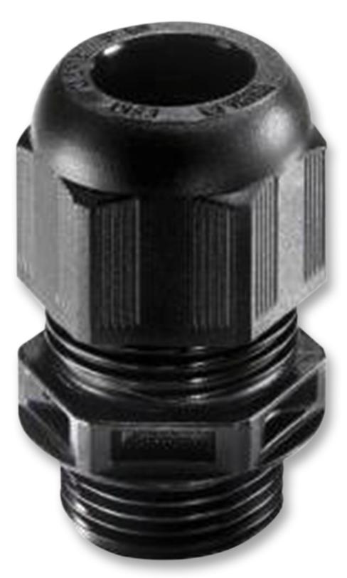10066124 CABLE GLAND, PA, 13MM - 21MM,BLACK, PK10 WISKA