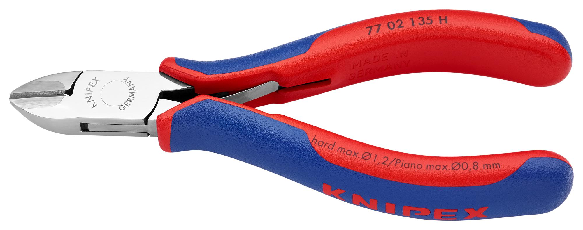 77 02 135 H CUTTER, DIAGONAL, 1.6MM, 135MM KNIPEX