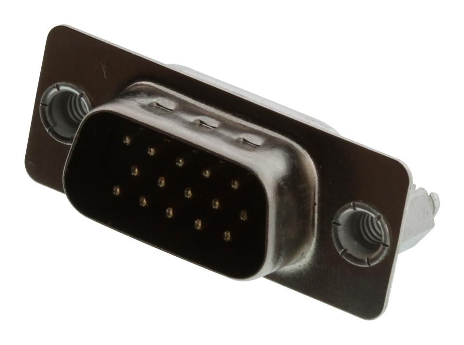 10090928-P154XLF PLUG, D SUB, HIGH DENSITY, THT, 15WAY AMPHENOL ICC