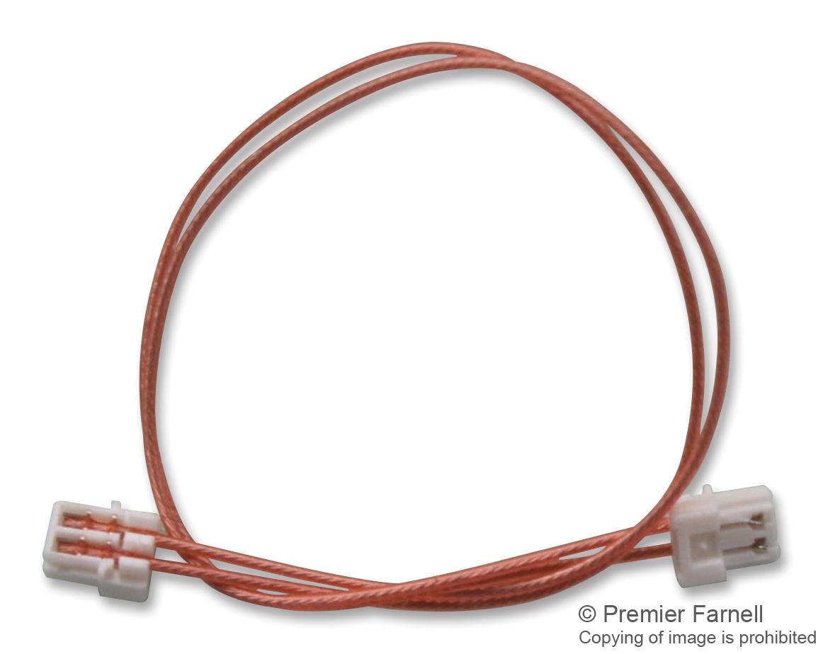02XSR02XSR36L50 LEAD, 50MM, XSR, RECEPTACLE, 36AWG, 2WAY JST (JAPAN SOLDERLESS TERMINALS)