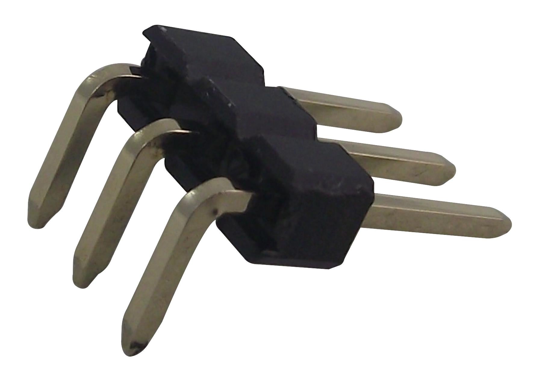 61300311021 HEADER, 2.54MM, PIN, THT, R/A, 3WAY WURTH ELEKTRONIK