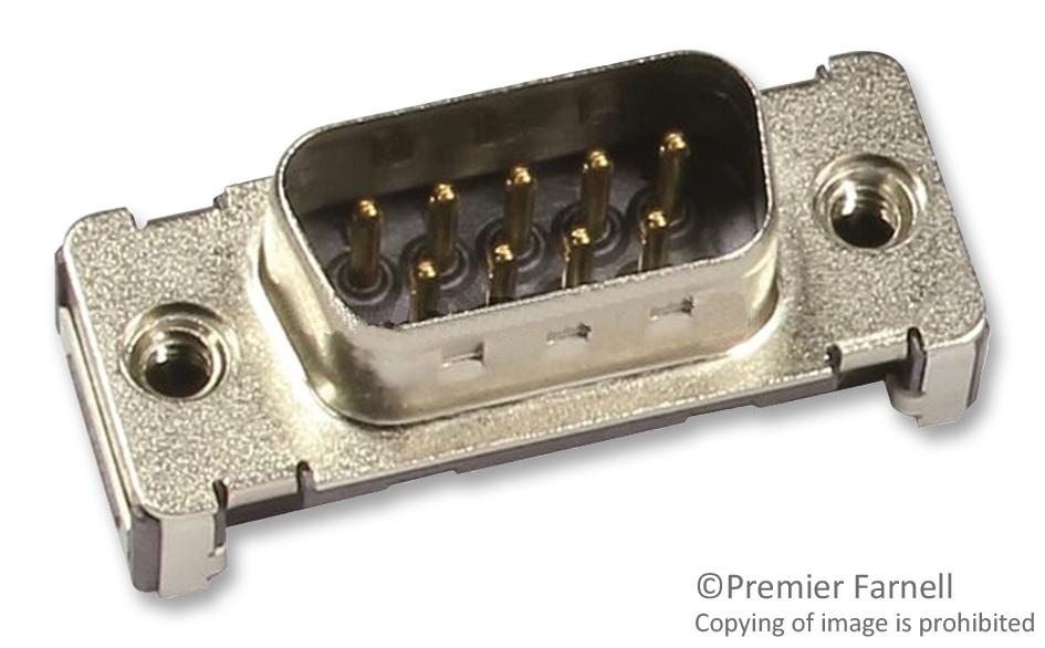 09 55 329 6812 741 D SUB, PLUG, SMT, 4-40, 25WAY, REEL HARTING