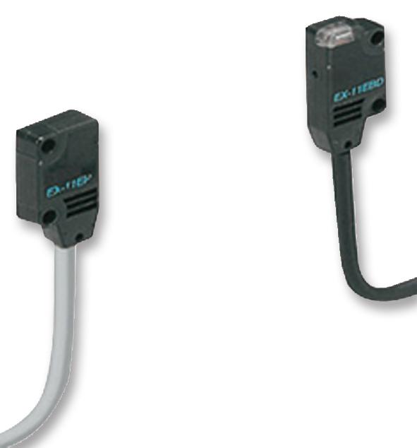 EX11APN SENSOR, THRU BEAM, 150MM, 2M CABLE, PNP PANASONIC