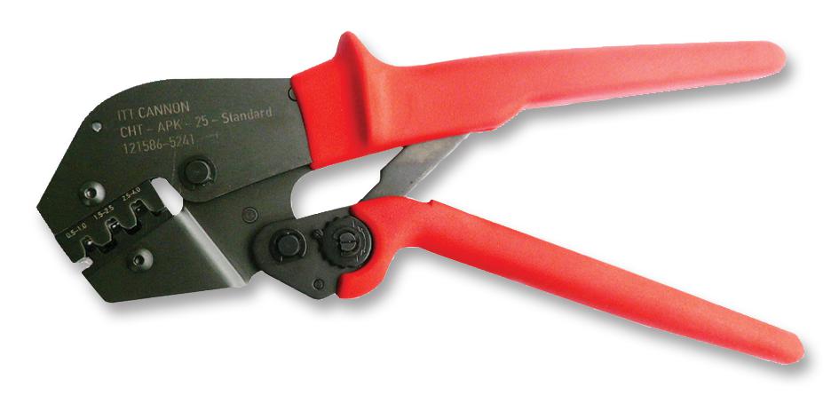 121586-5241 CRIMP TOOL, TRIDENT PWR, 20-12AWG ITT CANNON