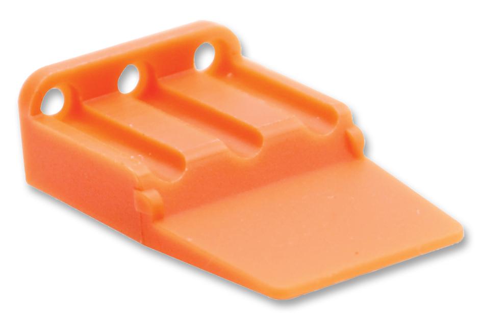 AWM-3S WEDGELOCK, 3 WAY, ORANGE, THERMOPLASTIC AMPHENOL SINE/TUCHEL